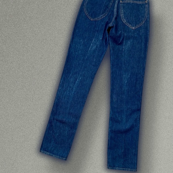 NWOT FRAME Denim ‘Le Italien True Straight Leg Jeans’ in “Vintage Blue” Size 23 - Picture 16 of 16